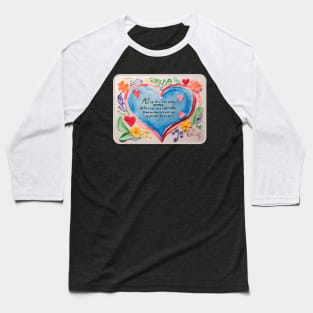 Mothers day, Words Straight from the Heart: A Child's Love for Mom, Mom Gift, Baseball T-Shirt